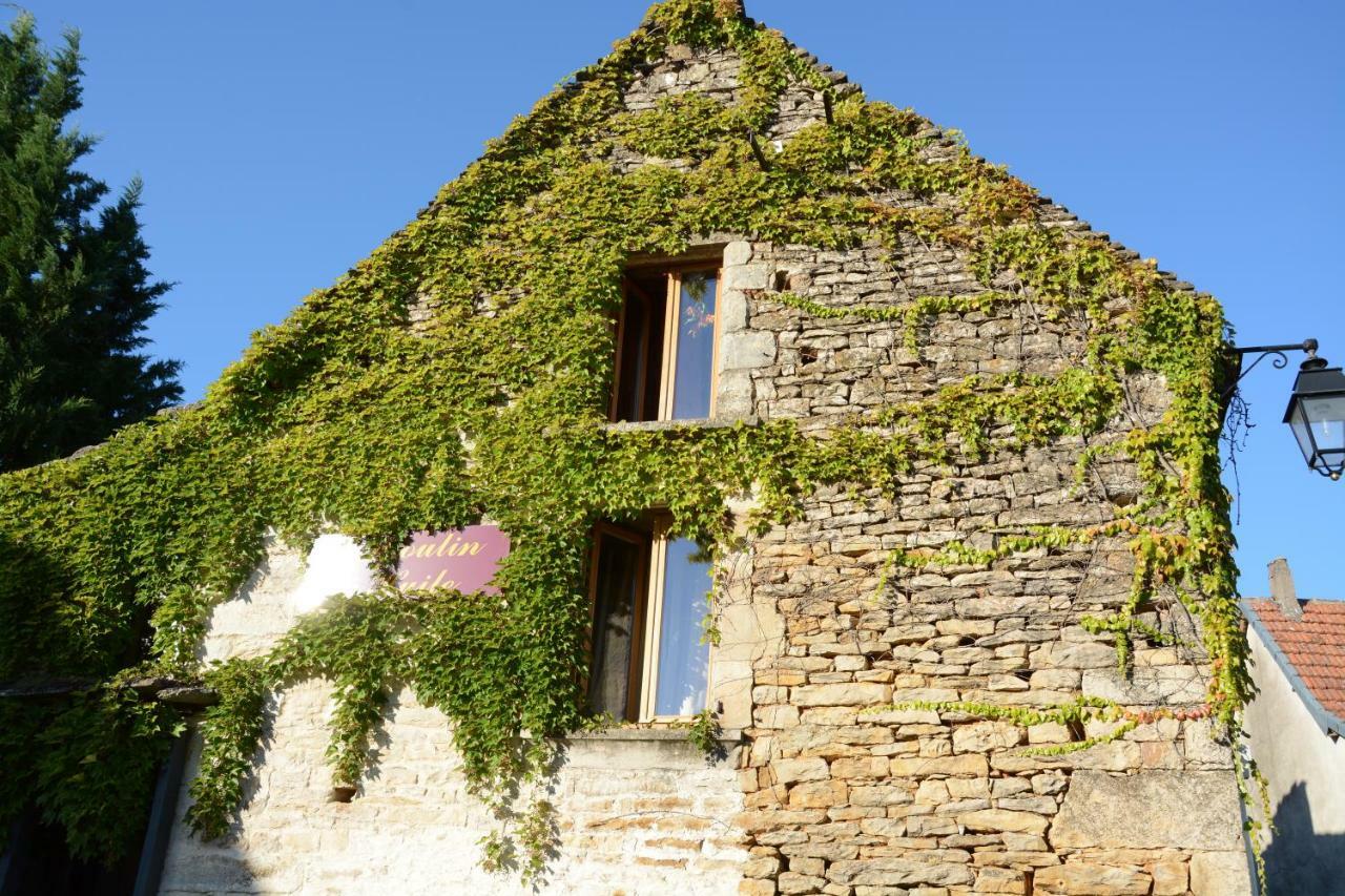 Bed and Breakfast Le Moulin A Huile Vailhourles Exterior foto